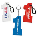 Foam Floating Key Tag - #1 Style